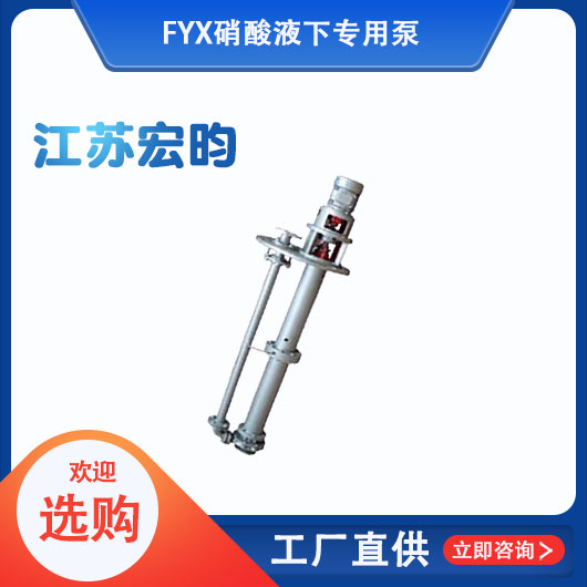 FYX硝酸液下專(zhuān)用泵